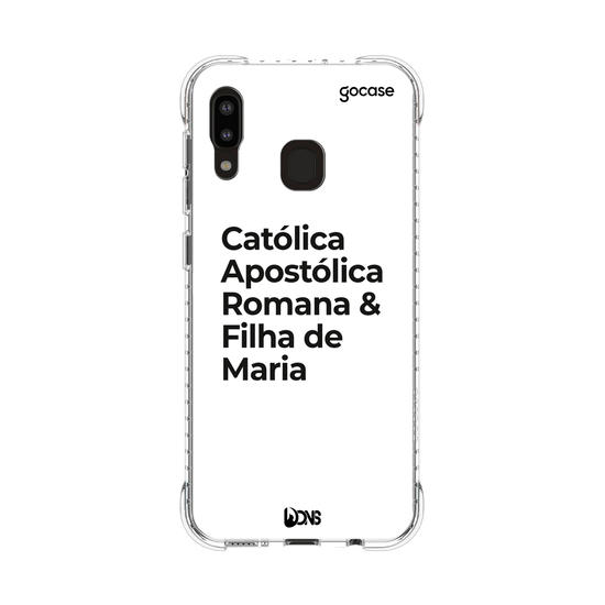 Capinha para celular  Use Dons - Católico Apostolico Romano - Branco