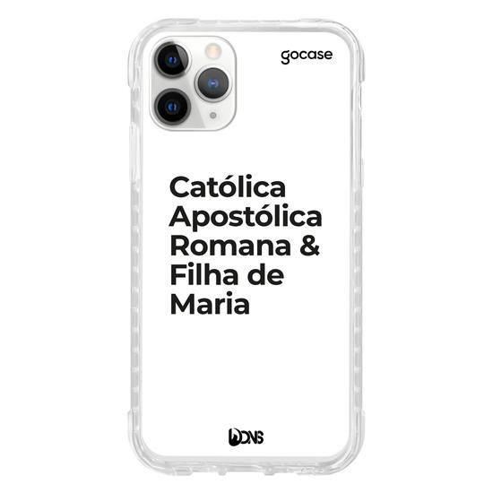 Capinha para celular  Use Dons - Católico Apostolico Romano - Branco