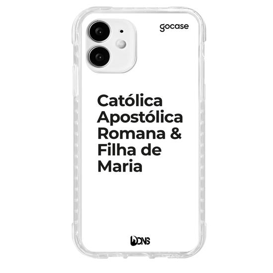Capinha para celular  Use Dons - Católico Apostolico Romano - Branco