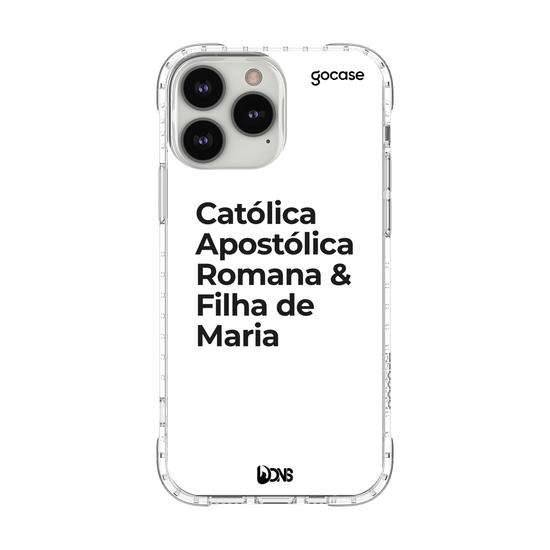 Capinha para celular  Use Dons - Católico Apostolico Romano - Branco