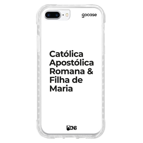 Capinha para celular  Use Dons - Católico Apostolico Romano - Branco