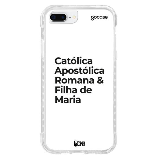Capinha para celular  Use Dons - Católico Apostolico Romano - Branco
