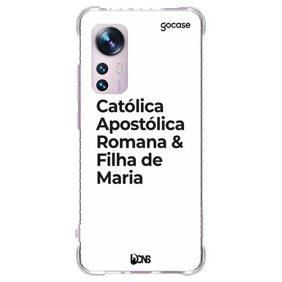Capinha para celular  Use Dons - Católico Apostolico Romano - Branco