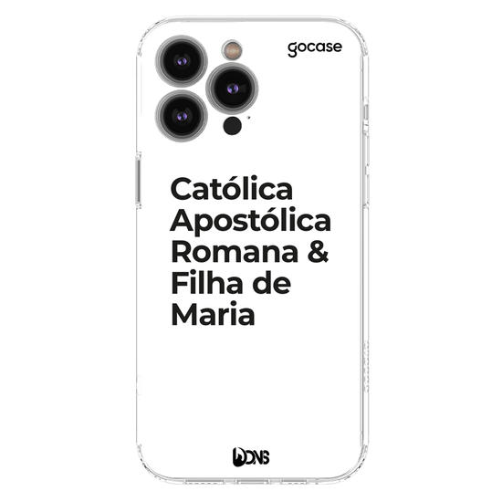 Capinha para celular  Use Dons - Católico Apostolico Romano - Branco