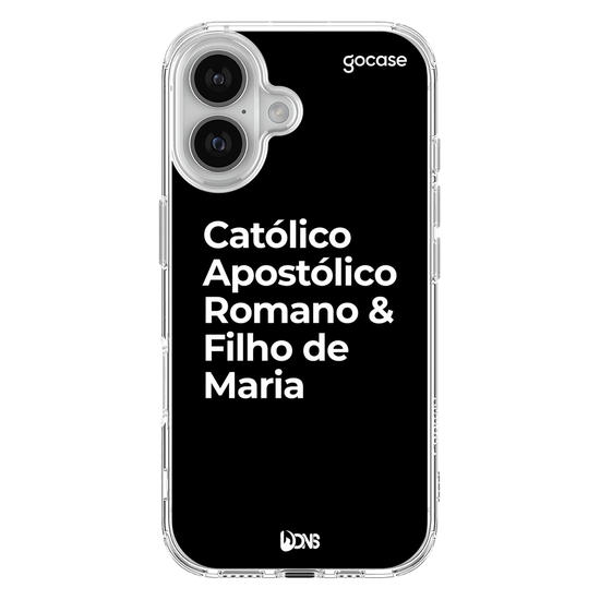 Capinha para celular  Use Dons - Católico Apostolico Romano - Preto