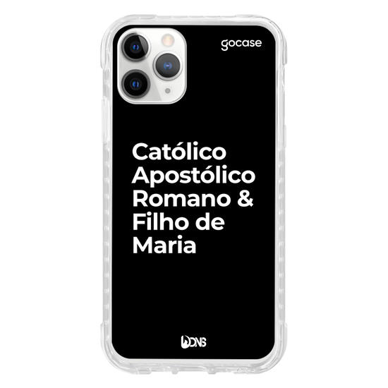 Capinha para celular  Use Dons - Católico Apostolico Romano - Preto