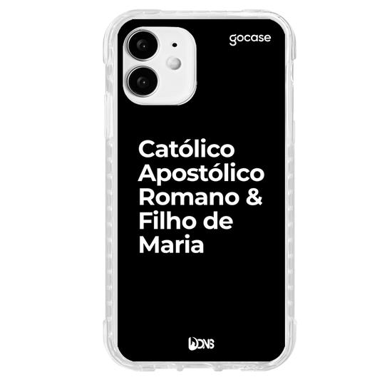Capinha para celular  Use Dons - Católico Apostolico Romano - Preto