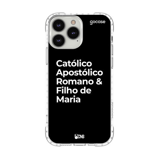 Capinha para celular  Use Dons - Católico Apostolico Romano - Preto