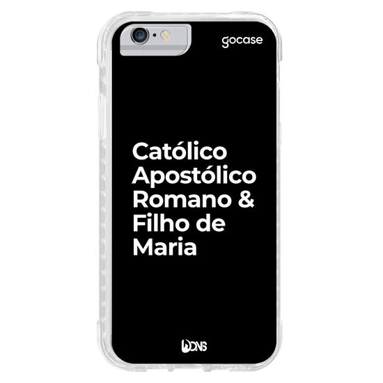 Capinha para celular  Use Dons - Católico Apostolico Romano - Preto