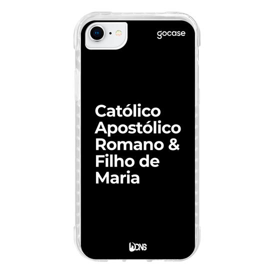 Capinha para celular  Use Dons - Católico Apostolico Romano - Preto