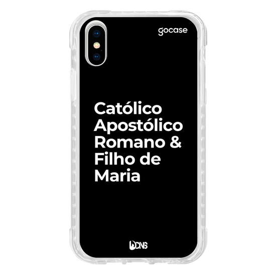 Capinha para celular  Use Dons - Católico Apostolico Romano - Preto