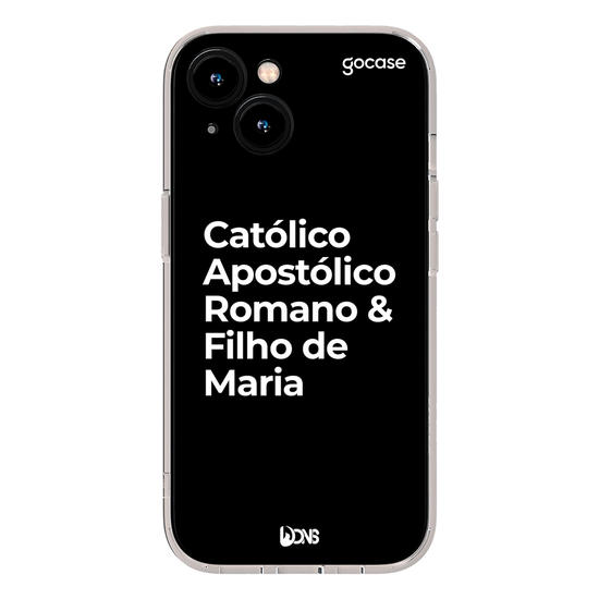 Capinha para celular  Use Dons - Católico Apostolico Romano - Preto