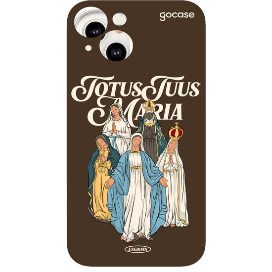 Capinha para celular  Use Dons - Totus Tuus, Maria