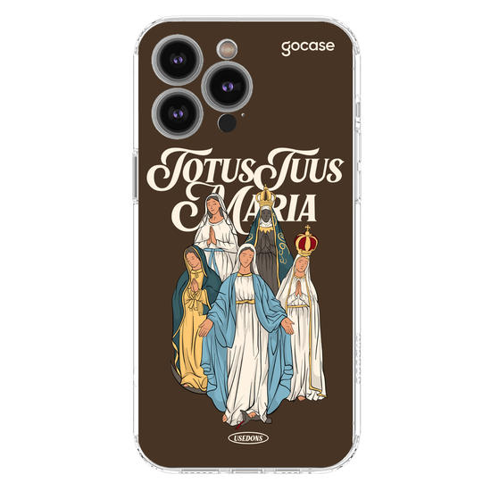 Capinha para celular  Use Dons - Totus Tuus, Maria