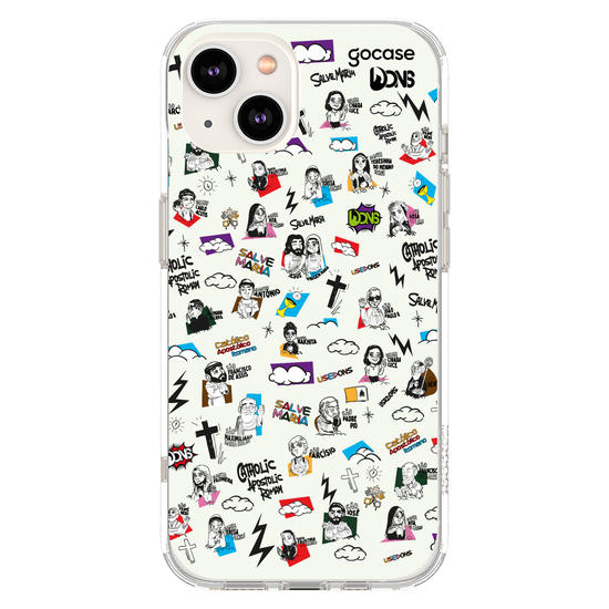 Capinha para celular  Use Dons - Santos Cartoon