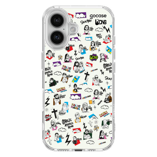 Capinha para celular  Use Dons - Santos Cartoon