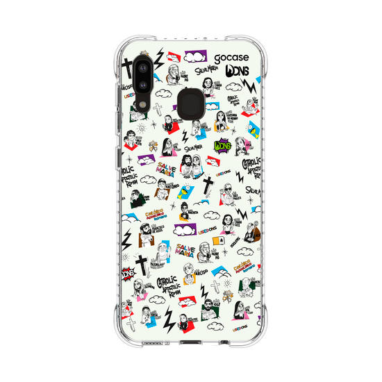 Capinha para celular  Use Dons - Santos Cartoon