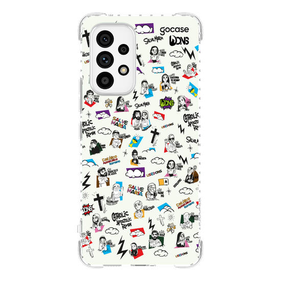 Capinha para celular  Use Dons - Santos Cartoon
