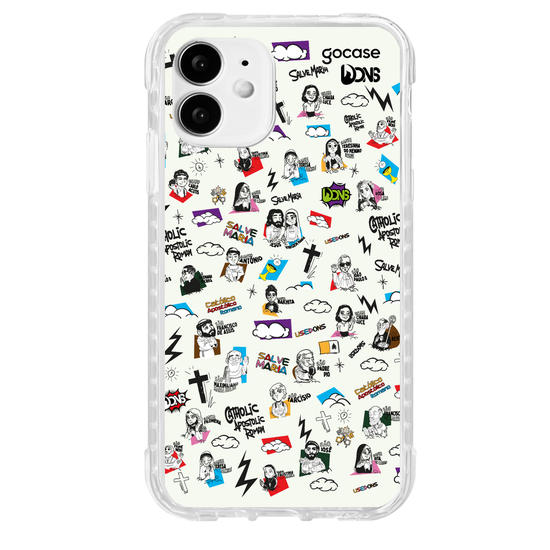 Capinha para celular  Use Dons - Santos Cartoon