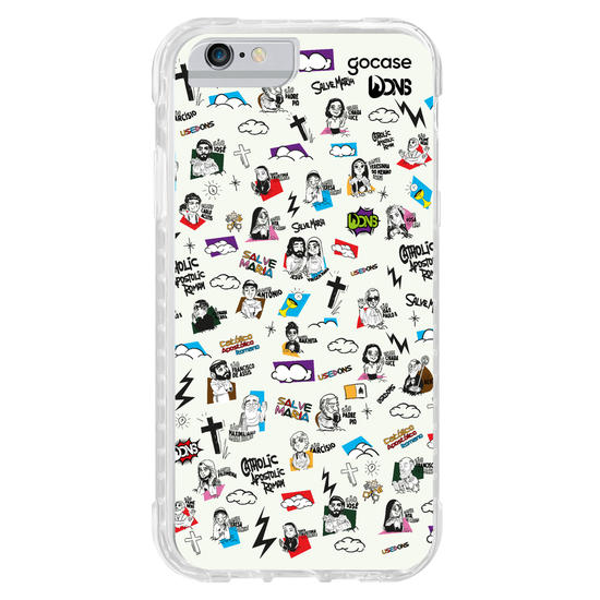 Capinha para celular  Use Dons - Santos Cartoon