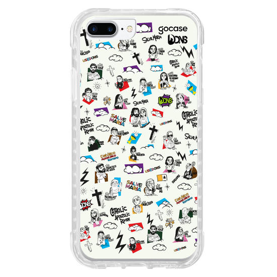 Capinha para celular  Use Dons - Santos Cartoon