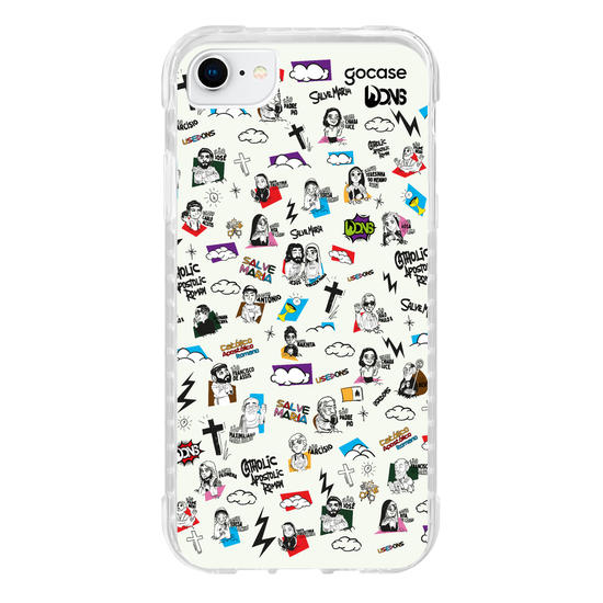 Capinha para celular  Use Dons - Santos Cartoon