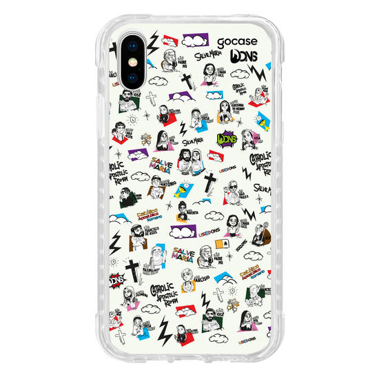 Capinha para celular  Use Dons - Santos Cartoon