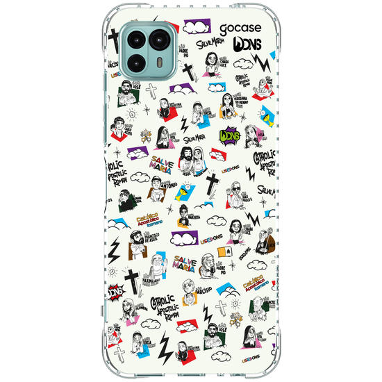 Capinha para celular  Use Dons - Santos Cartoon