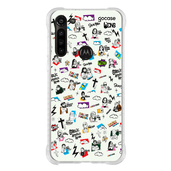 Capinha para celular  Use Dons - Santos Cartoon