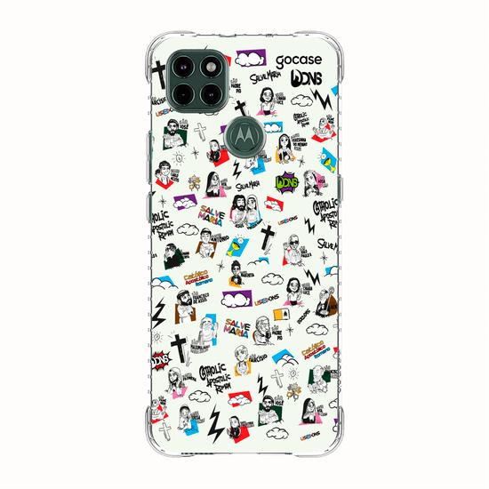 Capinha para celular  Use Dons - Santos Cartoon