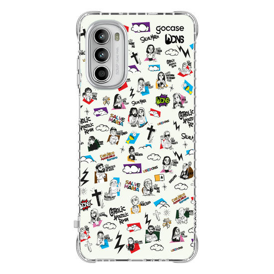Capinha para celular  Use Dons - Santos Cartoon