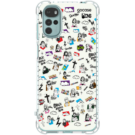 Capinha para celular  Use Dons - Santos Cartoon