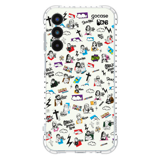 Capinha para celular  Use Dons - Santos Cartoon