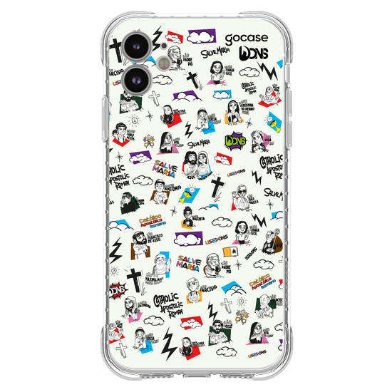 Capinha para celular  Use Dons - Santos Cartoon