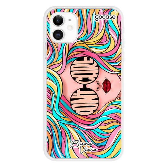 Don’t Care By Bruna Vieira Phone Case
