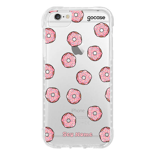 Capinha para celular Donut Time