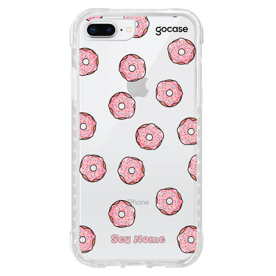 Capinha para celular Donut Time
