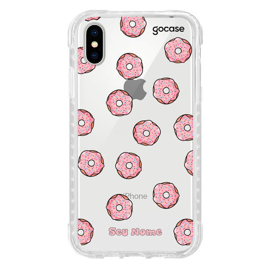 Capinha para celular Donut Time