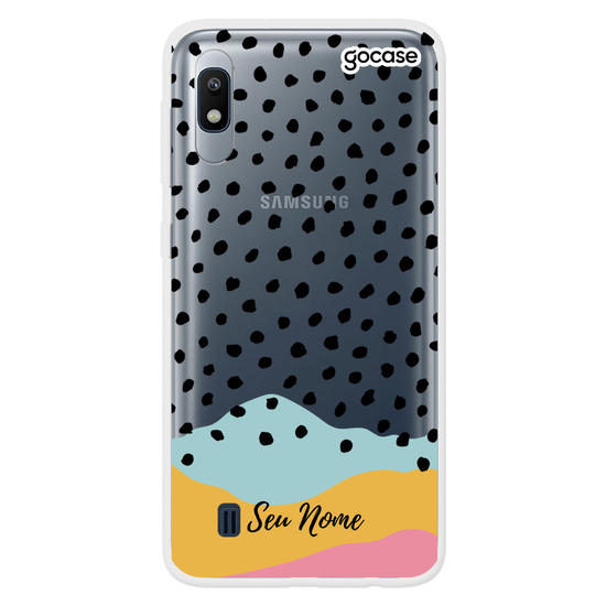 Capinha para celular Dots and Color