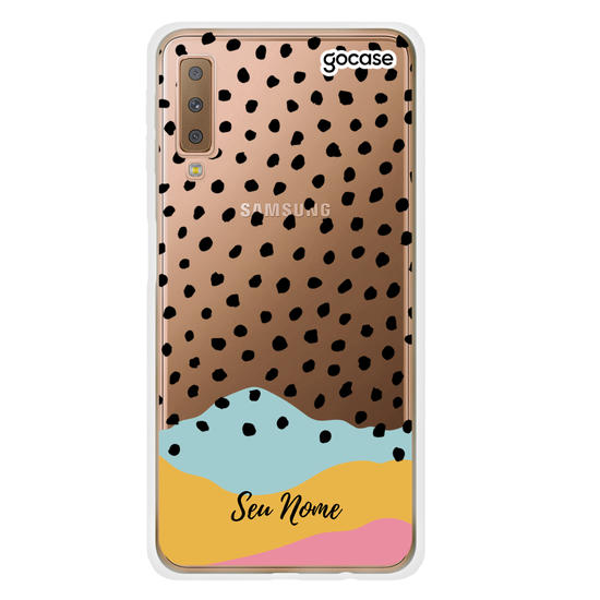 Capinha para celular Dots and Color