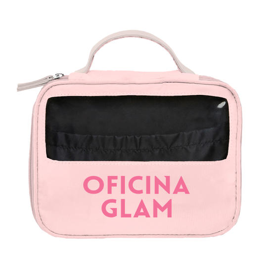 Necessaire Makeup Double Rosa - Japurá - B2B