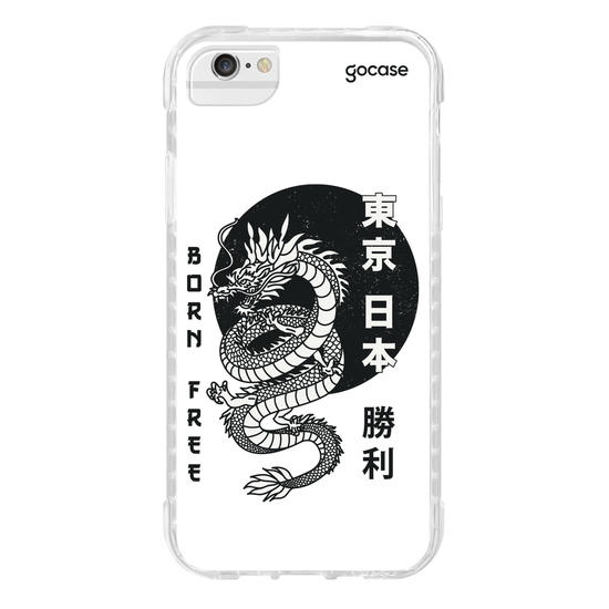 Capinha para celular  Dragão Born Free