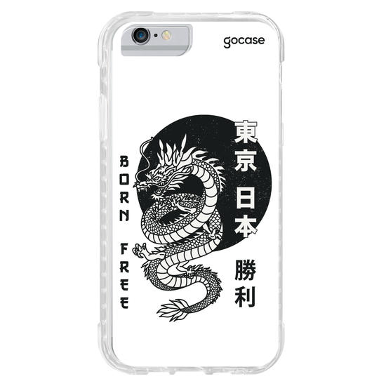 Capinha para celular  Dragão Born Free