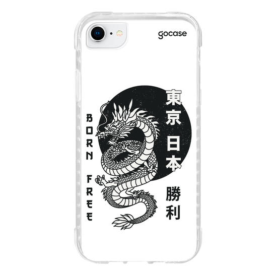 Capinha para celular  Dragão Born Free