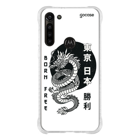 Capinha para celular  Dragão Born Free