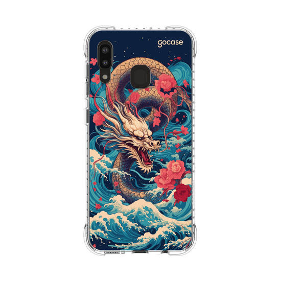 Capinha para celular  Dragão Oriental - Mares