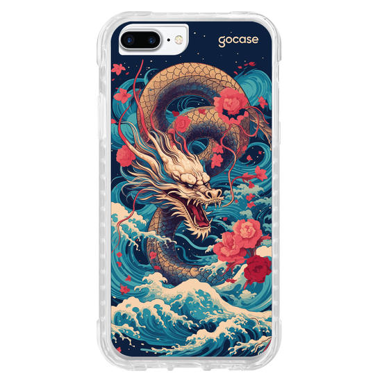 Capinha para celular  Dragão Oriental - Mares Capinha para celular  Dragão Oriental - Mares