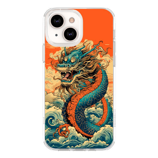 Dragão Oriental - Ondas Phone Case