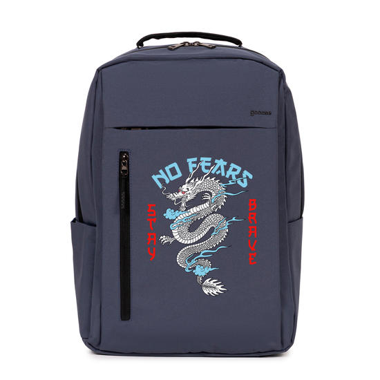 Mochila Executiva Slim -  Dragão Stay Brave