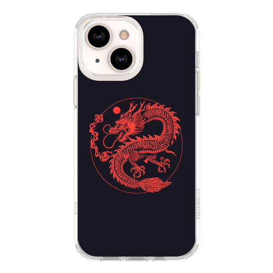 Dragão Vermelho Minimal Phone Case